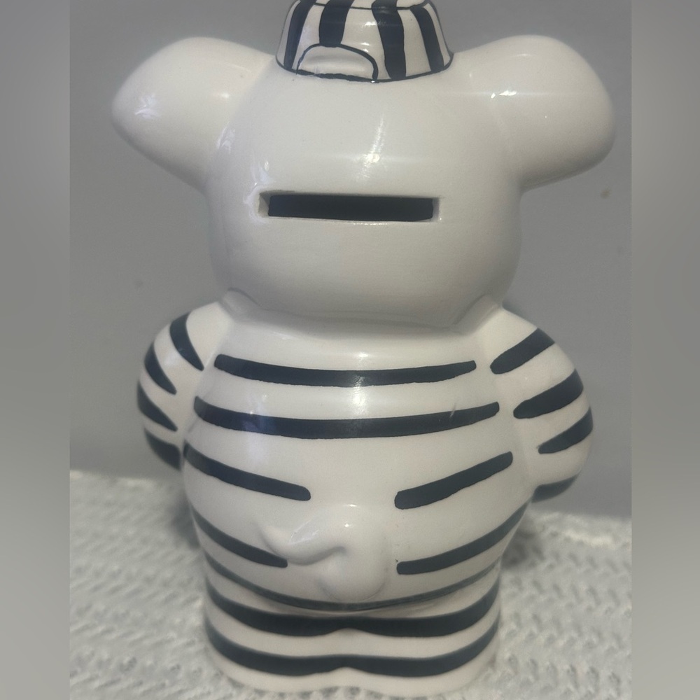 Black and White Piggy Bank - Picture 3 of 7